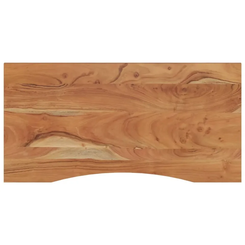 Desk Top 120x60x2.5 cm Rectangular Solid Wood Acacia – Image 2