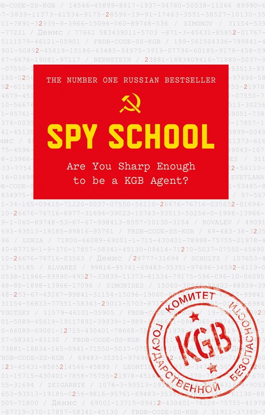 ISBN Spy School, Anglais, Couverture rigide, 272 pages Are You Sharp Enough to be a KGB Agent?