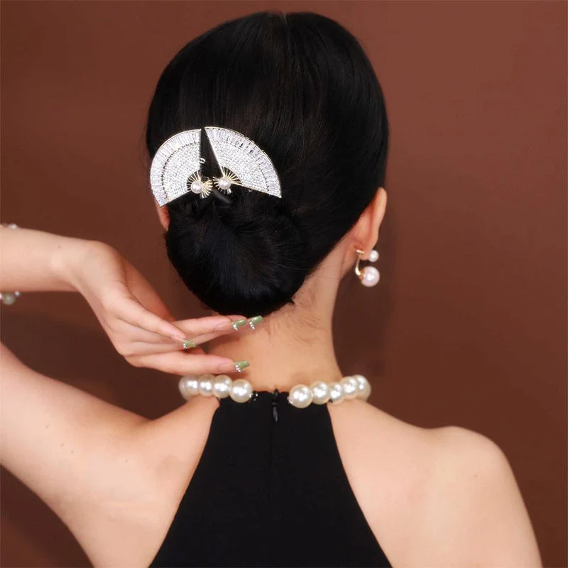 Accessoires élégants pour cheveux paresseux en alliage de cuivre – Image 3