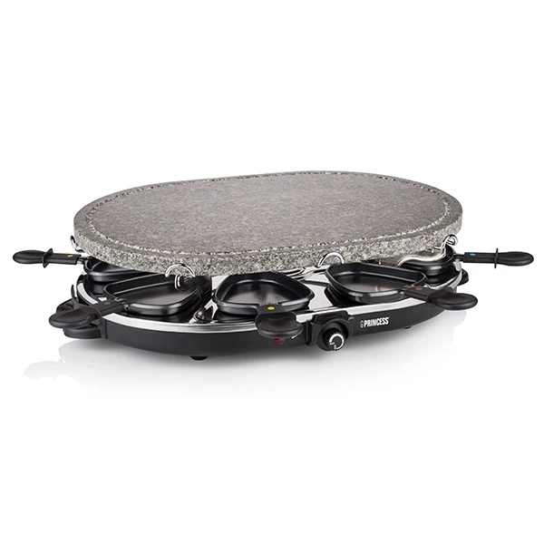 Appareil à raclette et pierre à cuire ovale 1200 W Princess – Image 2