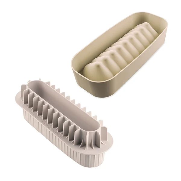 Lot moule en silicone 3D Meringua et moule à insert bûche Silikomart – Image 3