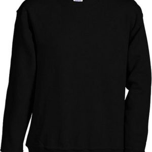 James et Nicholson unisexe ronde Heavy Sweat – shirt (Zwart) James et Nicholson unisexe ronde Heavy Sweat – shirt (Zwart)