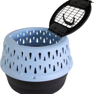 Niche Petmate Get-A-Round pour Cats Blue – Panier de voyage rond pour chat