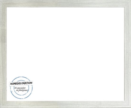 Homedecoration Misano - Cadre photo - Format photo - 32 x 76 cm - Délavé blanc Cadre photo MDF Misano