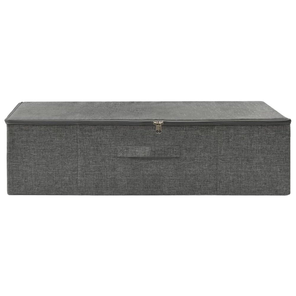 Storage Box Fabric 70x40x18 cm Anthracite – Image 3