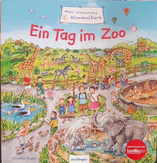 Mein allererstes Wimmelbuch: Ein Tag im Zoo Mitmachbuch für Weltentdecker