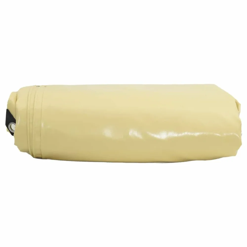 Tarpaulin 650g / m² Beige 3.5 x 5 m Canvas with PVC Coating – Image 3