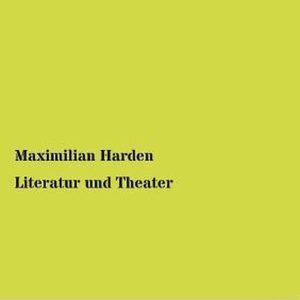 Literatur und Theater Literatur und Theater