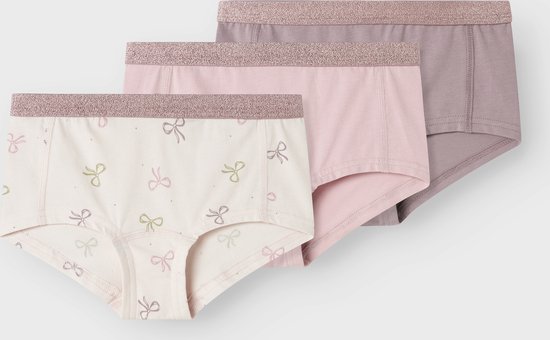 NAME IT - NKFHIPSTER 3P BARELY PINK BOW NOOS - Filles