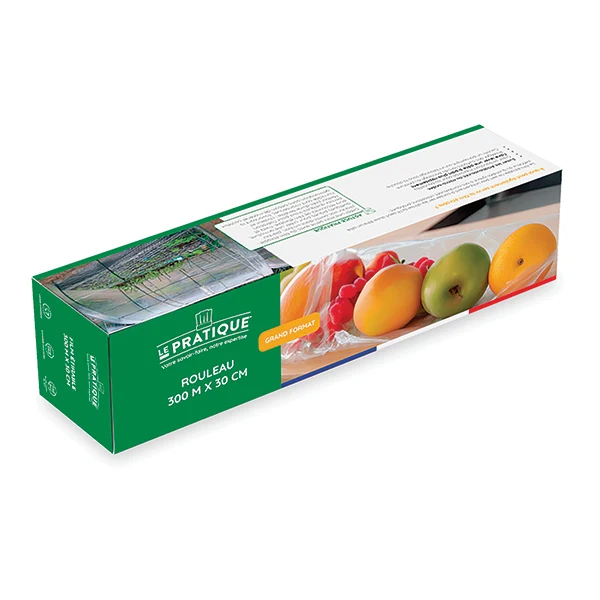 Film alimentaire étirable PRO 300 m x 30 cm Le Pratique – Image 2