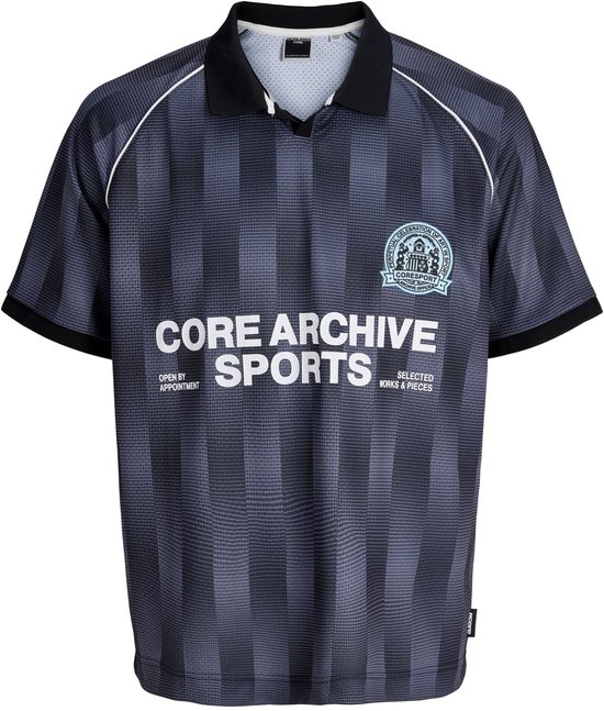 JACK&JONES - JCOBREEZE FOOTBALL AOP MESH TEE SS JNR - Garçons - T-shirts