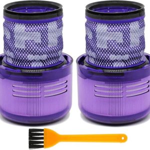 Filtre de remplacement pour aspirateur sans fil Dyson V11 – V11 Torque Drive Animal Complete Extra – V15 Detect et SV14 – remplace la pièce numéro 970013-02. Filtre HEPA lavable et réutilisable.