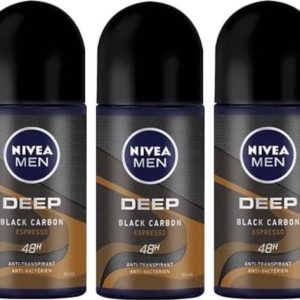 NIVEA Déo Roller Deep Espresso 3 x 50 ml NIVEA Déo Roller Deep Espresso 3 x 50 ml
