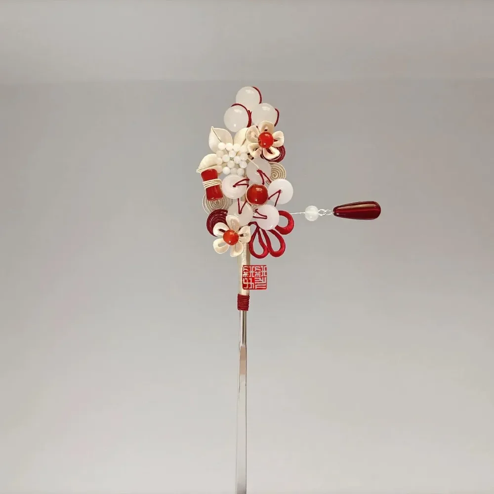 Duobao Bespoke Hairpin - Silk Hairpin(Chanhua) – Image 2