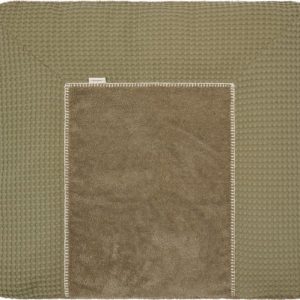 Housse de matelas à langer Koeka Waffle Amsterdam XL – Bonn Moss