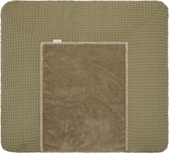 Housse de matelas à langer Koeka Waffle Amsterdam XL - Bonn Moss