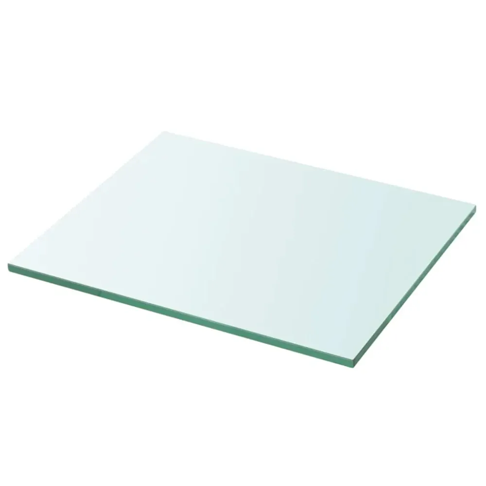 Shelves 2 pcs Panel Glass Clear 30x20 cm – Image 2