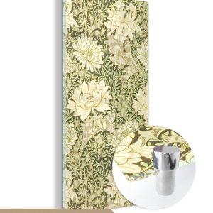 MuchoWow® Peinture sur verre 20×40 cm – Peinture sur verre acrylique – Roses – Fleurs – Vert – William Morris – Photo sur verre – Peintures MuchoWow® Peinture sur verre 20×40 cm – Peinture sur verre acrylique – Roses – Fleurs – Vert – William Morris – Photo sur verre – Peintures