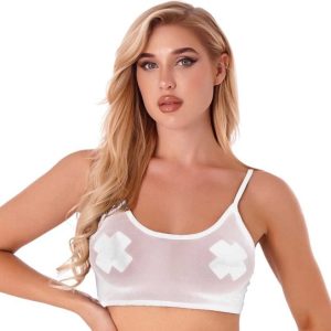 Mini top transparent sexy – Crop – Débardeur – Élastique – Vêtements érotiques – Femme – Chemise porno Mini top transparent sexy – Crop – Débardeur – Élastique – Vêtements érotiques – Femme – Chemise porno