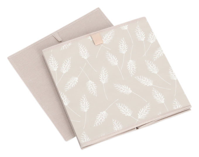 ZELLER Aufbewahrungsbox Pampasgrass Vlies beige 32x32x32 cm – Image 2