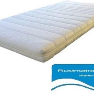 Matelas 90×190 x14cm avec housse éponge lavable anti-allergique avec fermeture éclair