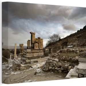 Nuages sur les ruines d’Ephèse en Turquie Toile 120×80 cm – Tirage photo sur toile (Décoration murale salon / chambre) Nuages sur les ruines d’Ephèse en Turquie Toile 120×80 cm – Tirage photo sur toile (Décoration murale salon / chambre)
