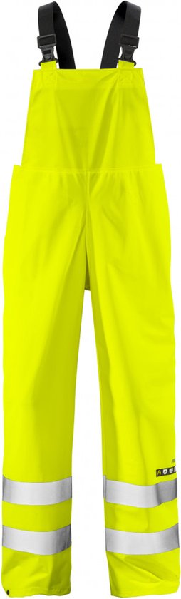 Fristads Flame Hi Vis Pantalon de pluie haute visibilité Classe 2 2047 Rshf – Jaune haute visibilité – M Fristads Flame Hi Vis Pantalon de pluie haute visibilité Classe 2 2047 Rshf – Jaune haute visibilité – M
