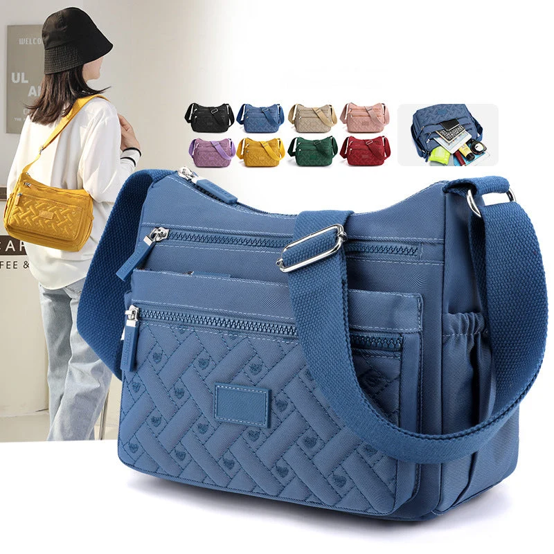 Sac messager à bandoulière en nylon – Image 2