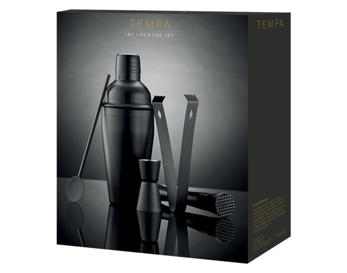 TEMPA Cocktailset 5-tlg. Aurora black matt – Image 2