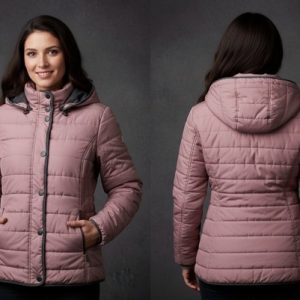 Merk Plein air’ hiver Valino pour femme – Rose – Taille 42 – Imperméable – Respirante – Coupe-vent – Rembourrée – À capuche Merk Plein air’ hiver Valino pour femme – Rose – Taille 42 – Imperméable – Respirante – Coupe-vent – Rembourrée – À capuche