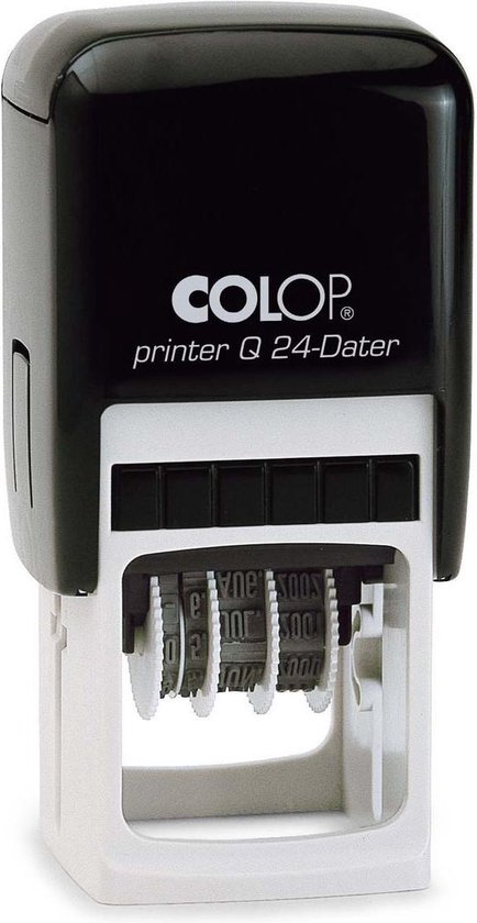 Imprimante Colop Q24 / D Rouge | Timbre de date de commande | Tampon avec date, votre image et texte | Commandez maintenant !