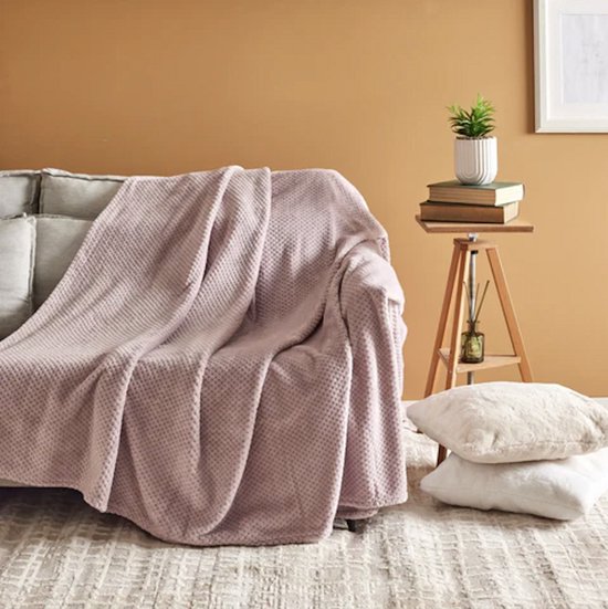 Karaca Pearl White - Polaire Bébé Wellsoft - Couverture TV - 130 x 150 cm - 280 g/m²