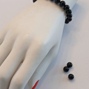 M-apART-Gemstone 8 mm-bracelet- Onyx-argent 925 M-apART-Gemstone 8 mm-bracelet- Onyx-argent 925