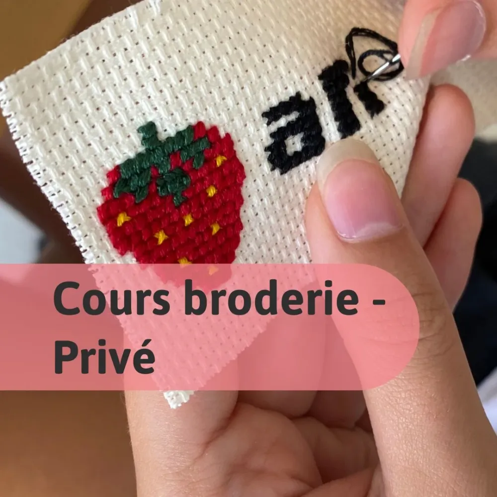 Cours de broderie Privé à Montréal Cours de broderie Privé à Montréal