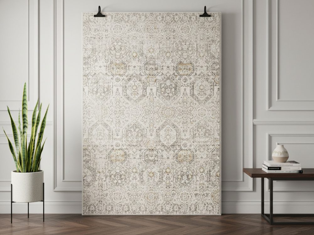 Tapis poils ras SORAYA vintage – Image 2