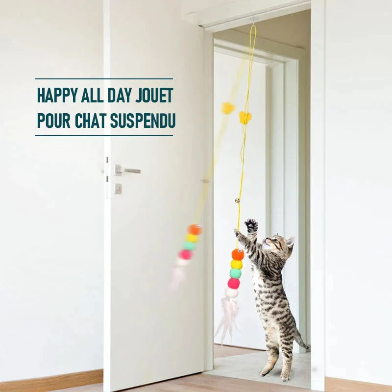 Jouet suspendu pour chats rebondissants – Image 2