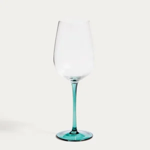 Weinglas Irides aus blau und klarem Glas, 43 cl Weinglas Irides aus blau und klarem Glas, 43 cl
