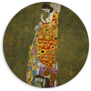 Hoop II – Peinture de Gustav Klimt Assiette en plastique de cercle mural – ⌀ 30 cm – peinture ronde – impression photo sur cercle mural en plastique (forex) / cercle vivant / (décoration murale) Hoop II – Peinture de Gustav Klimt Assiette en plastique de cercle mural – ⌀ 30 cm – peinture ronde – impression photo sur cercle mural en plastique (forex) / cercle vivant / (décoration murale)