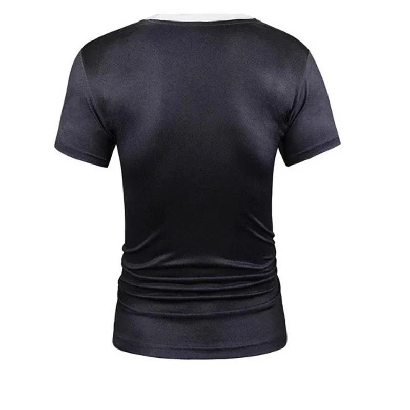 T-shirt de Deux Pièces Faux Imprimés en 3D pour Hommes – Image 3