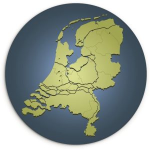Illustration des Nederland sur fond bleu foncé Assiette en plastique cercle mural ⌀ 140 cm Illustration des Nederland sur fond bleu foncé Assiette en plastique cercle mural ⌀ 140 cm