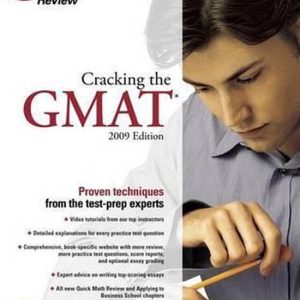 ISBN Cracking the GMAT with DVD 2009, Education, Anglais
