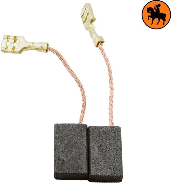 Jeu de balais de charbon pour AEG SB2E1000RS - 5x10x16mm