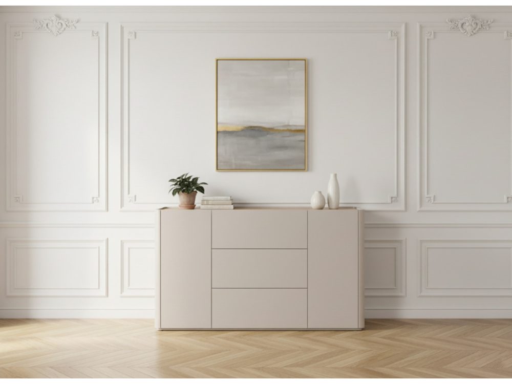 Buffet 2 portes 3 tiroirs 150 cm ANYRA – Image 2