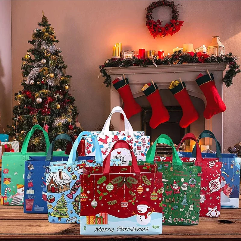 Sac fourre-tout de Noël avec poignée – Image 2
