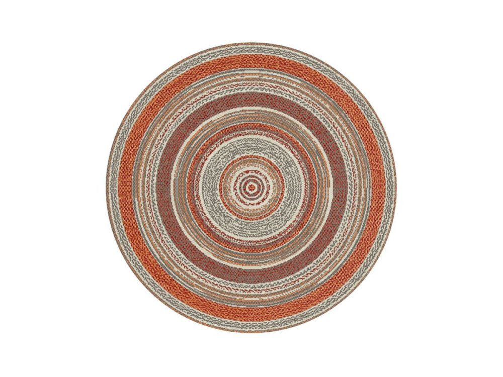 Tapis poils ras IVY motif vintage – Image 2