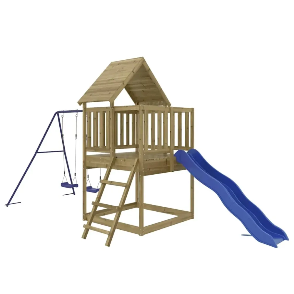 Outdoor Playset Impregnated Wood Pine – Image 3