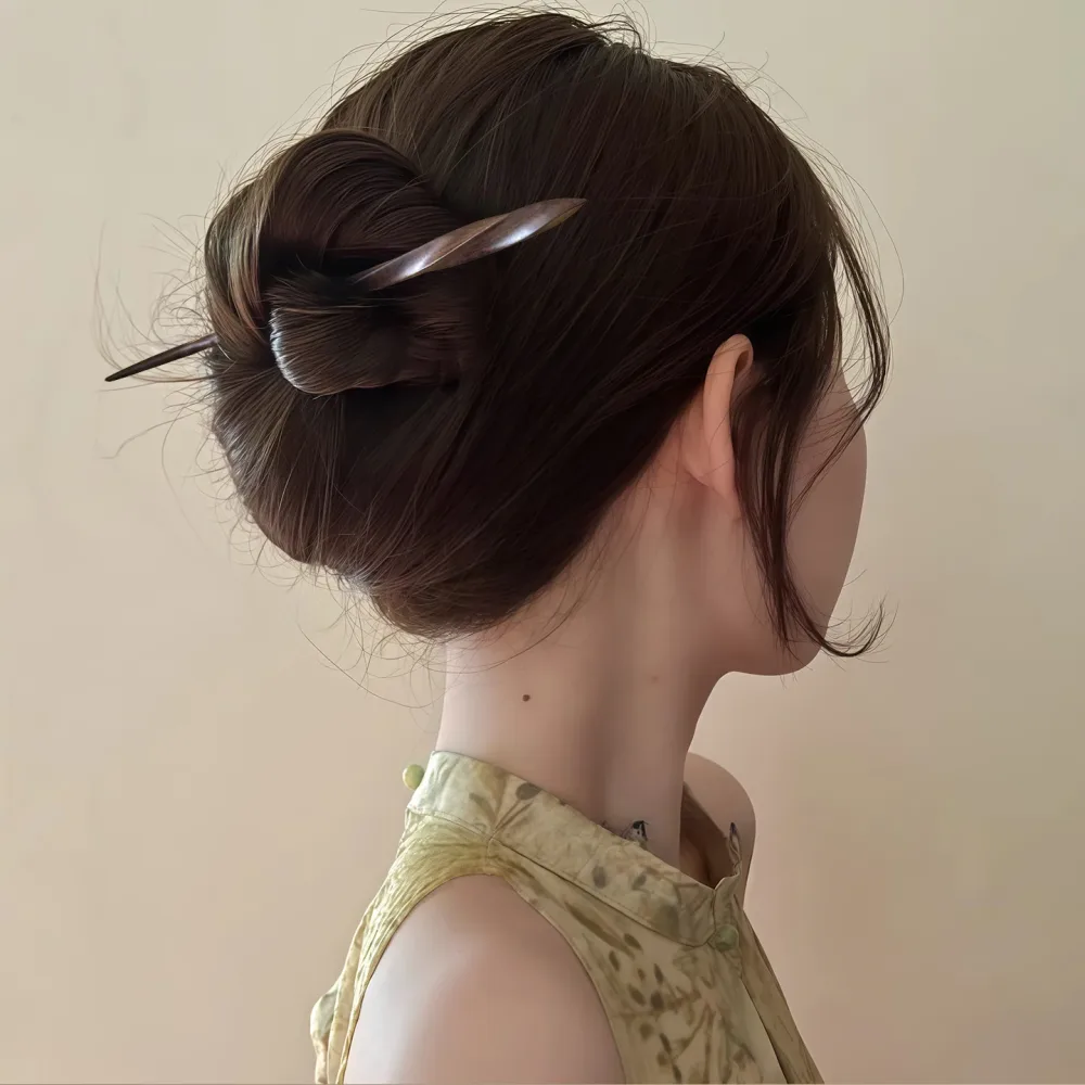 PF163 - 18cm African Blackwood Hair Sticks - Wholesale – Image 2