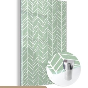 MuchoWow® Peinture sur verre 80×120 cm – Peinture sur verre acrylique – Vert – Wit – Motifs – Photo sur verre – Peintures MuchoWow® Peinture sur verre 80×120 cm – Peinture sur verre acrylique – Vert – Wit – Motifs – Photo sur verre – Peintures