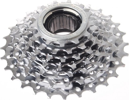 Fatbike 7 vitesses pignons Roue Libre / pion 13-28T 7s acier argent