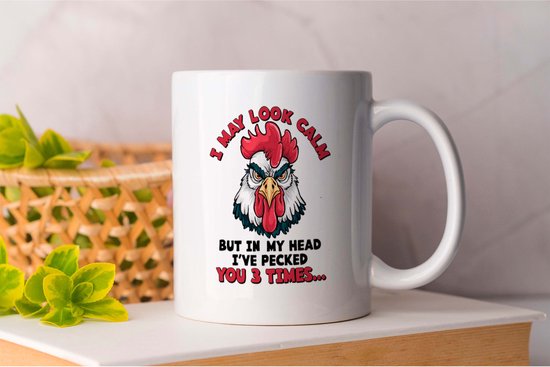 Mug En mai, Look calme - Sarcasme - Funny - SarcasmeHumour - SarcasmLife - Sarcastique - Sarcasme - Sarcastique - SarcasmeHumour
